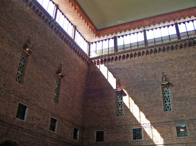 大広間（の壁）。<br />晩餐会会場です。