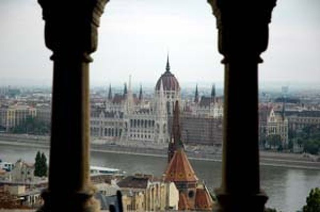 漁夫の砦からドナウ川・国会議事堂