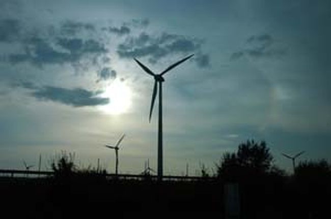 ハンガリーからウィーンへ向かう車窓。<br />ウィーン近郊