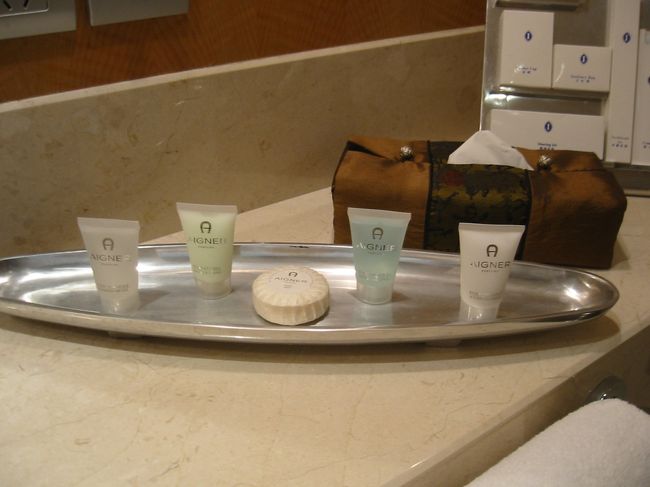 アメニティはアイグナー。