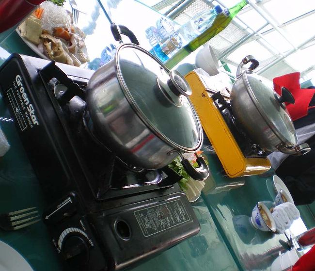 本日のランチは、鱈ナベです。