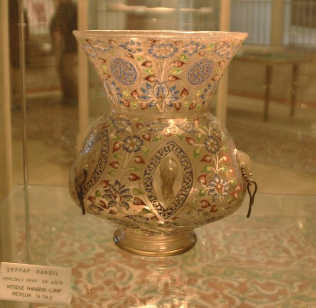 灯りのランプ。