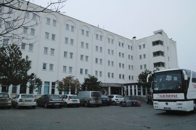 カッパドキアのホテル・ディンレル。<br />