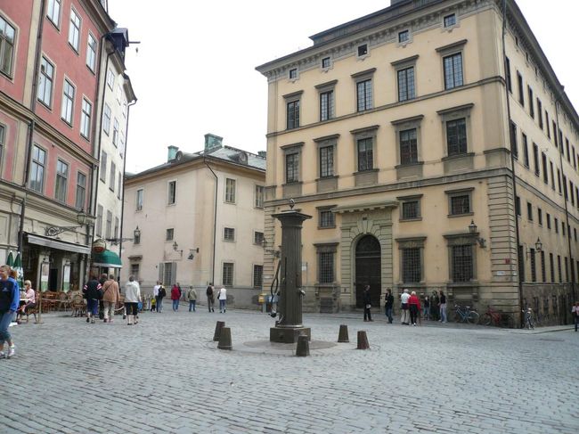 ガムラ･スタン Gamla Stanの鉄の広場 Jarntorget