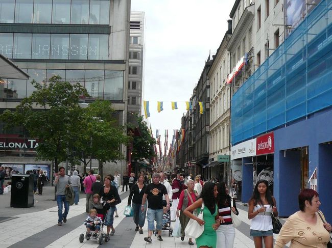 ガムラ・スタンからDrottninggattan通りを歩いてセルゲル広場に戻った。 この道は滞在中何度も通った道。  それだけ何度もガムラ・スタンに行ったということか。<br /><br />セルゲル広場にあるÅhlens CityのCDショップでスウェーデンのポップ・ミュージックのCDを購入してホテルに戻った。 購入したCDはSofphie Zelmani『Memory Loves You』とAnna Ternheim『Separation Road』。 