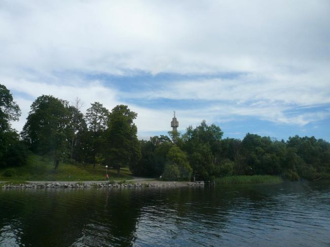 今回は行かなかったが、カクネス塔 KaknästornetのあるLadugårdsgärdet。 