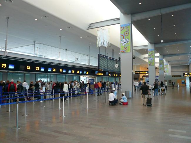 チェック・インも無事に終了。 