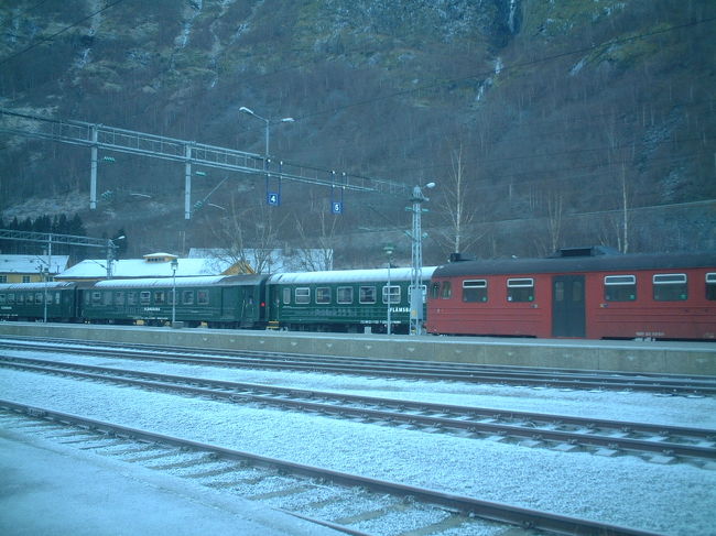 ベルゲンゆきの列車