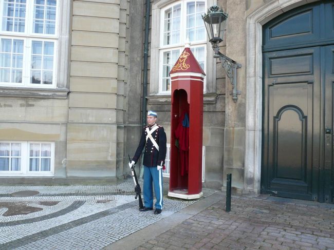 宮殿を守る衛兵。 