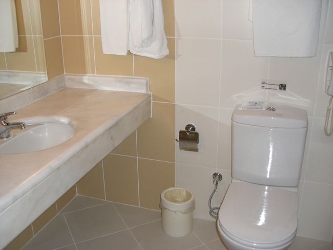 カッパドキアのホテルのトイレ♪