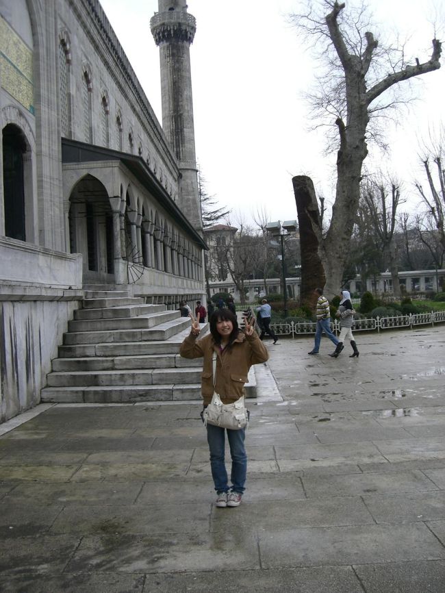 これもブルーモスクの外で☆