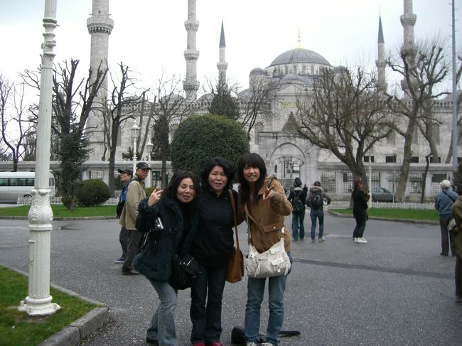 後に見えるのがアヤソフィアです♪