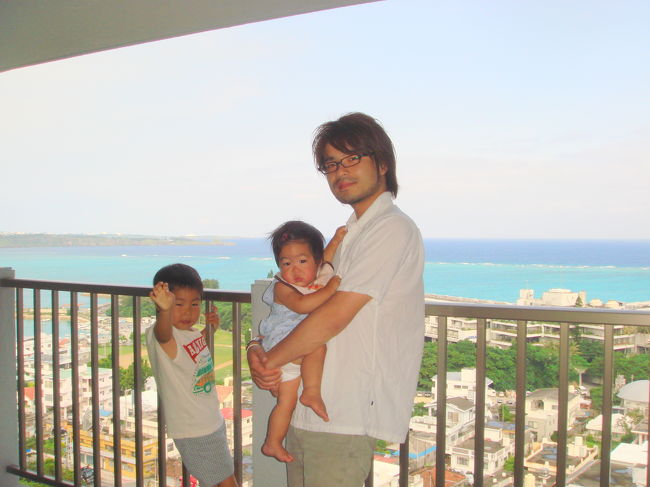 最終日。ホテルのバルコニーで・・・<br />この旅行１番の天気でした。