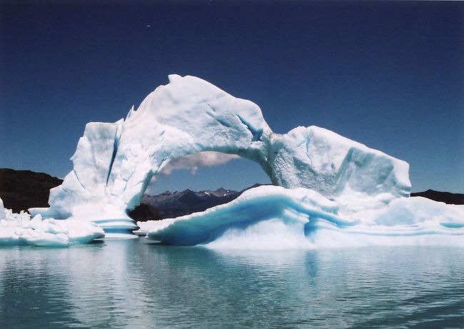 この氷河が一番きれいでした。
