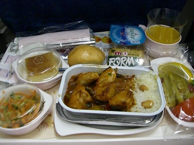 イスタンブール→成田の機内食♪