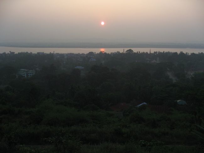 By the old Moulmein Pagoda