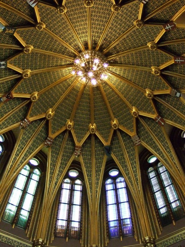 ドームの天井。<br />