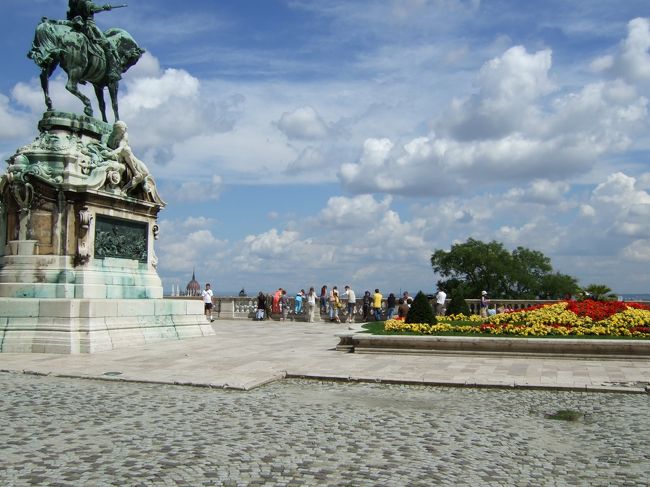 お花もきれいに咲いていて、天気もよし！