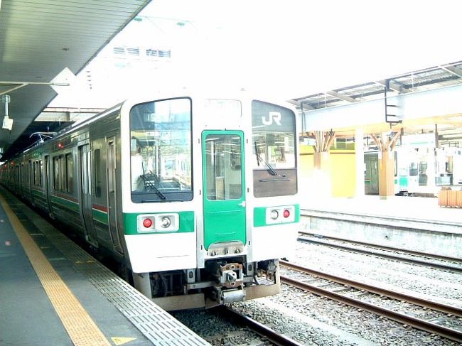 仙台駅から一ノ関行きに乗ります。