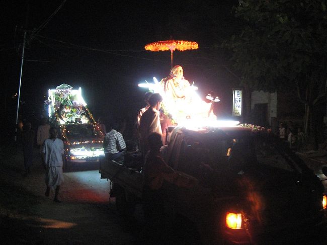 高僧のパレード。