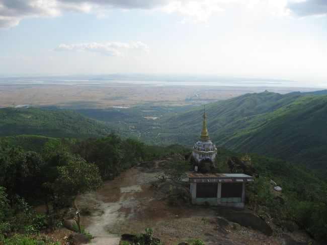 パゴダからの眺めもすばらしい。
