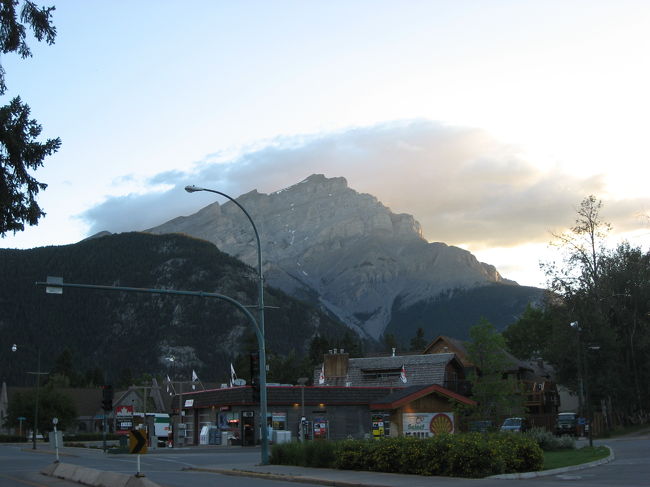 カスケード山も見えます。