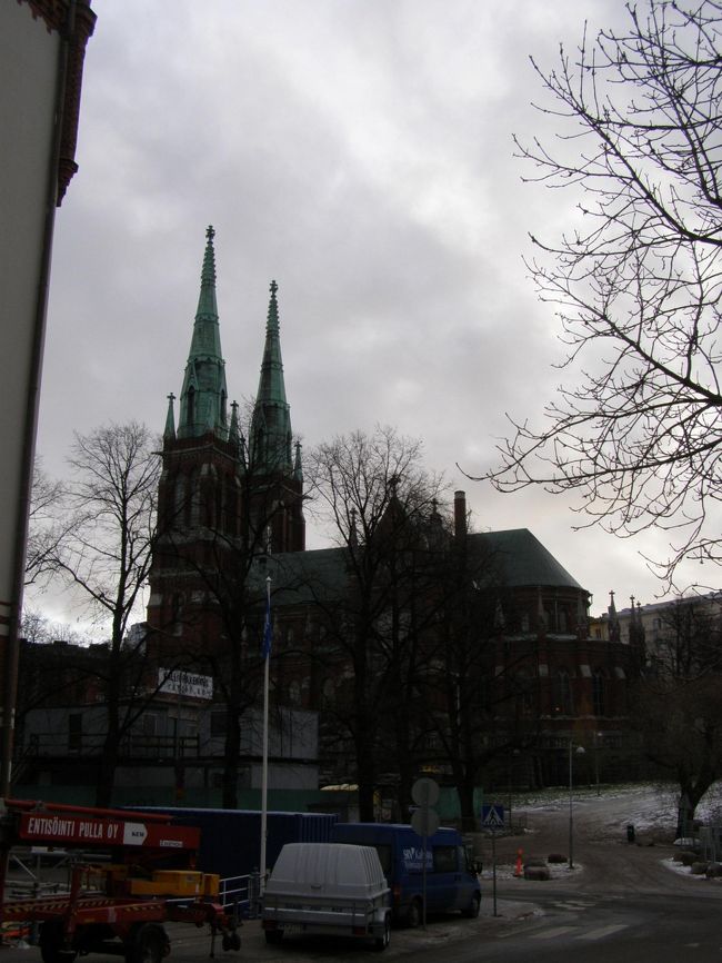 ヨハネ教会が見えてきました。