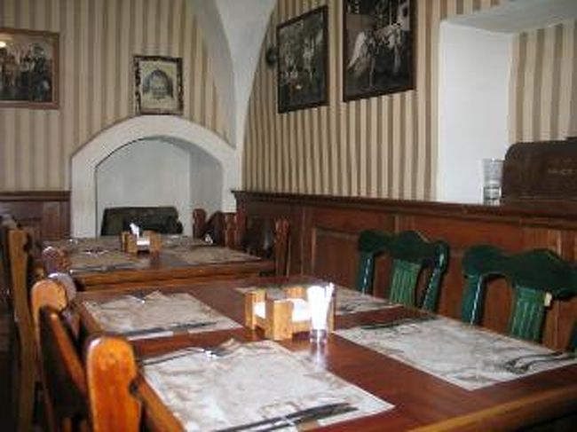 レストランの中