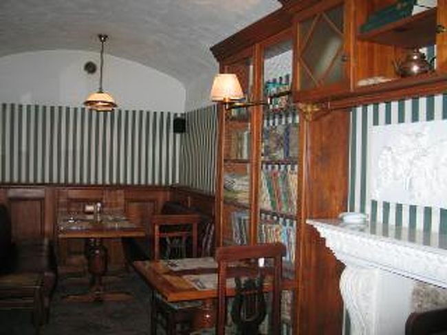 レストランの中