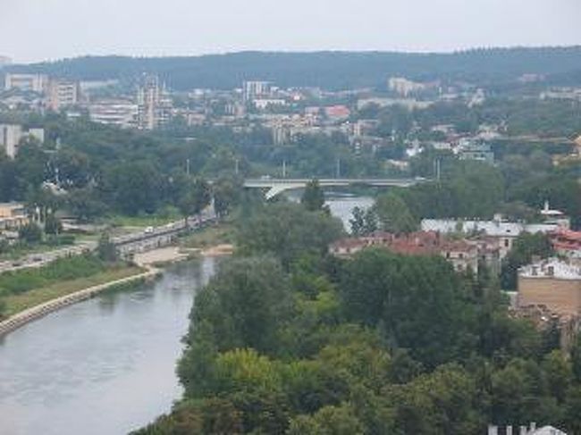 ゲディミナス城からの眺め