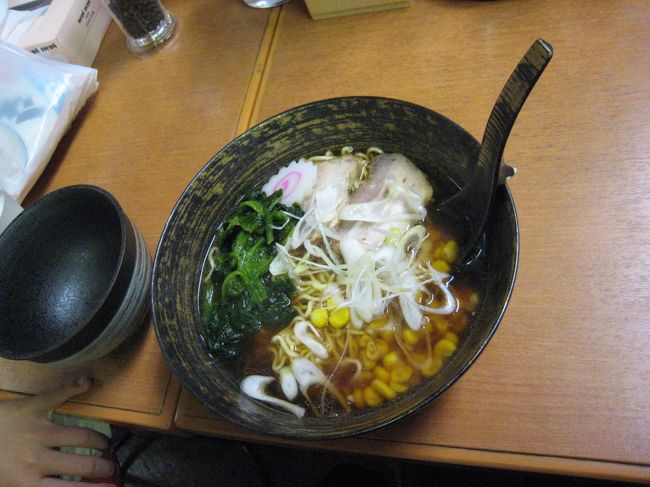 なまはげラーメン、なんてことはないあっさりしょうゆ味だった。
