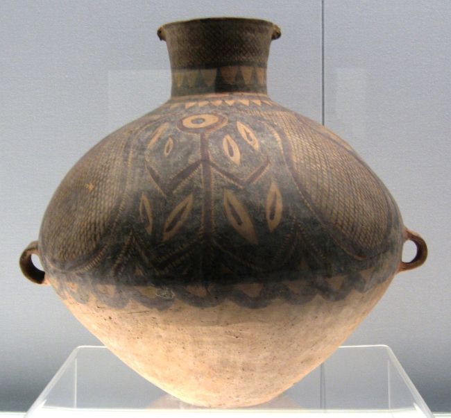 旧中国時代、唐三彩 双龍耳花瓶（陶磁器 - 静嘉堂文庫美術館）