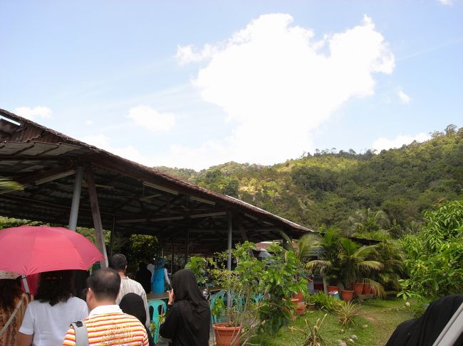 30分くらい説明を受けた後、いよいよフルーツ食べ放題です。