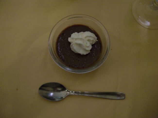 デザートのチョコレートムースです。