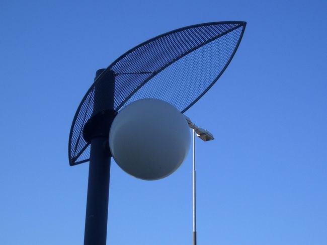 街灯もかっこいい。<br />