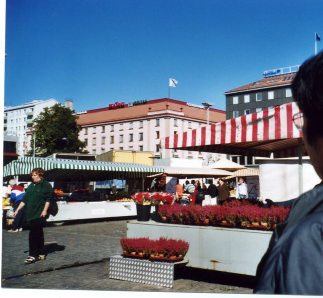 花がきれいだ。