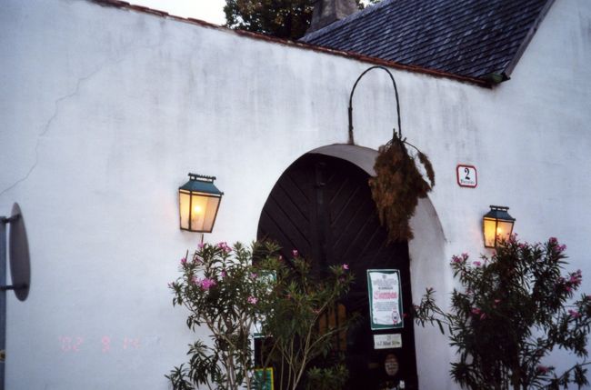 9/14　HEL0755発のOS5348でVIEへ。バスでHilton Hotelへ。バスターミナルに直結し（いまは列車になったが）便利だ。この日は土曜日のため蚤の市を見てから、ナッシュマルクトへ。そこの魚屋でいせえびなどを食べる。5000円くらいしたがめちゃくちゃおいしかった。日本で食べたら全部で10000円ではきかないだろう。それから国立オペラ座を通りシュテファン寺院へ。モーツアルトハウスをみて、王宮、ブルグ公園へとお決まりのコース。写真も撮らなかった。一度ホテルに帰りトラムを1からDへ乗り継いでHeilligenｓたｄｔへ。ベートーベンの散歩道をとおってホイリゲへ。ホイリゲの名前は忘れてしまった。