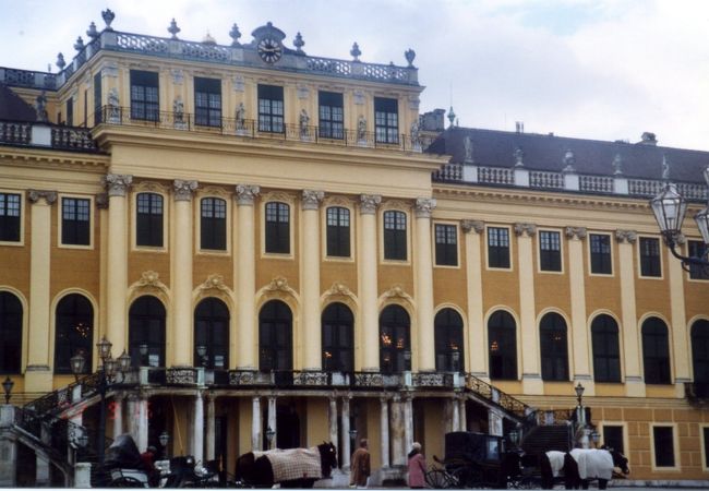 翌日は朝U4にのり、シェーンブルグ宮殿に。