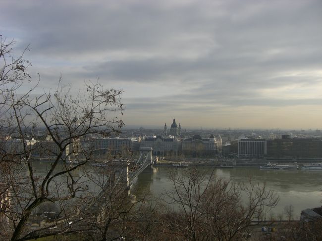 くさり橋、ドナウ川、ペスト地区が美しい・・・