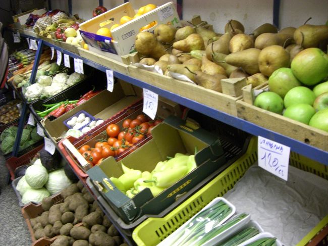 地下道にあったコンビニ風のお店で。