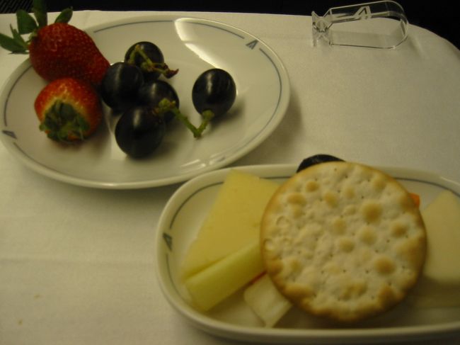 機内食(夕食)<br />デザート