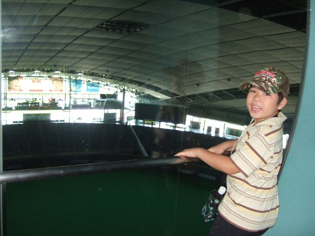 　展望台、こちらはアリーナ側。