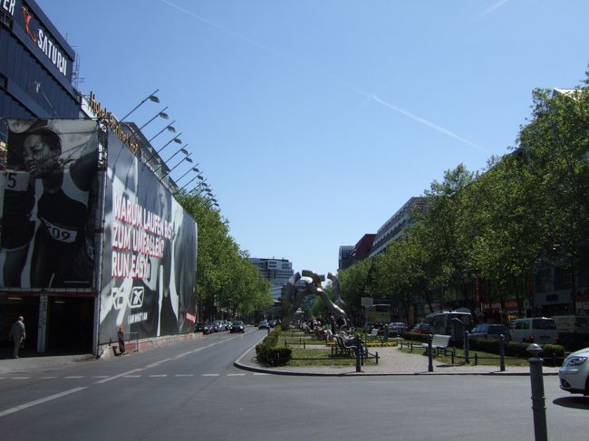 緑豊かなベルリンの街。