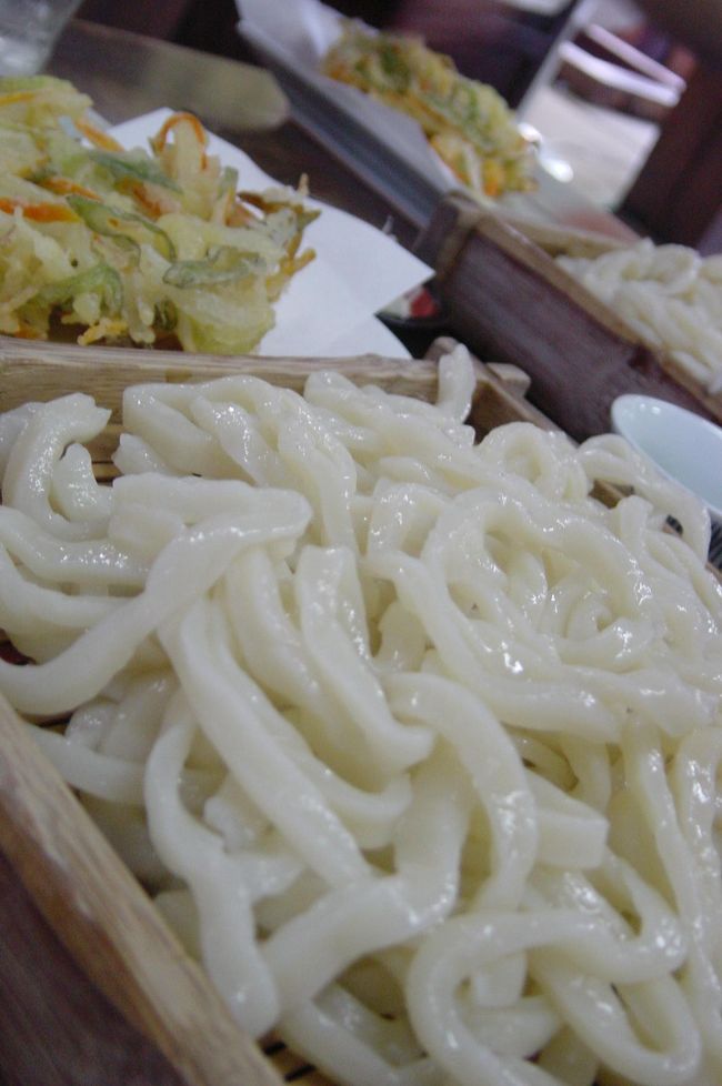 お昼に寄ったお店「権兵衛」<br />コシがあっておいしかった