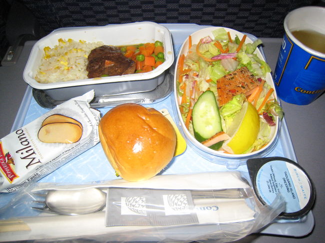 機内食<br />牛フィレ肉の開園醤ソース