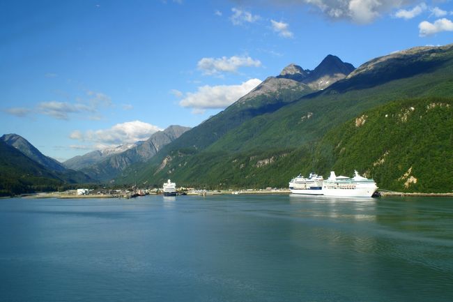 オプションの後、街を見学して時間ギリギリに戻りました。船は定刻通り出港しました。<br />スキャグウェイの美しい港をこのまま眺めていたいです。