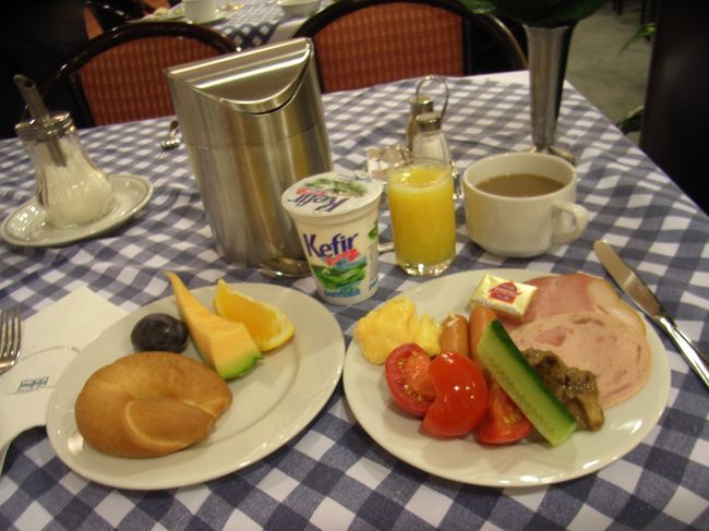 【Grand　Hotel　Hangaria】2日目の朝ごはん。<br />特にトマトがおいしかったです。