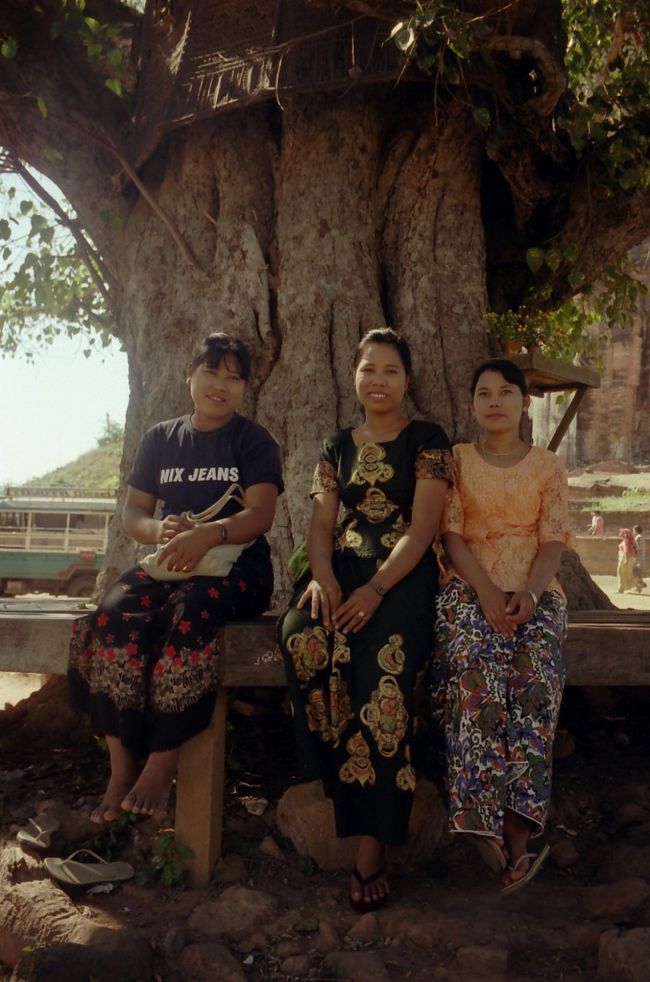 観光に来ていた地元の人