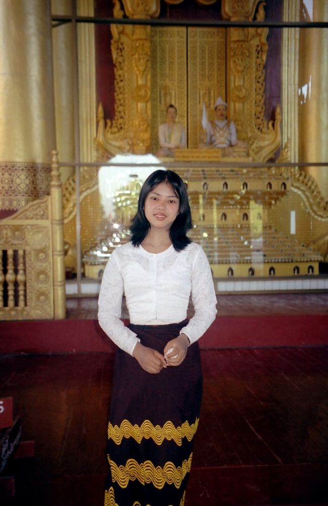 展示物を熱心に説明してくれた女性