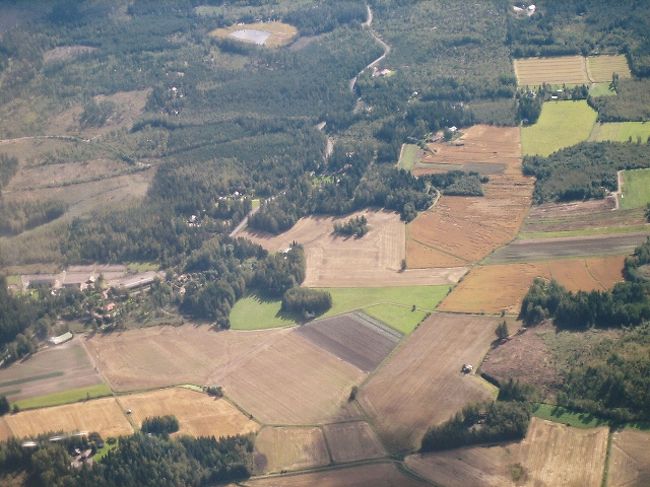 ヘルシンキ上空